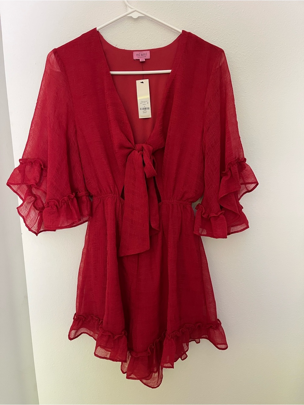 NWT Small Dress/Romper Red